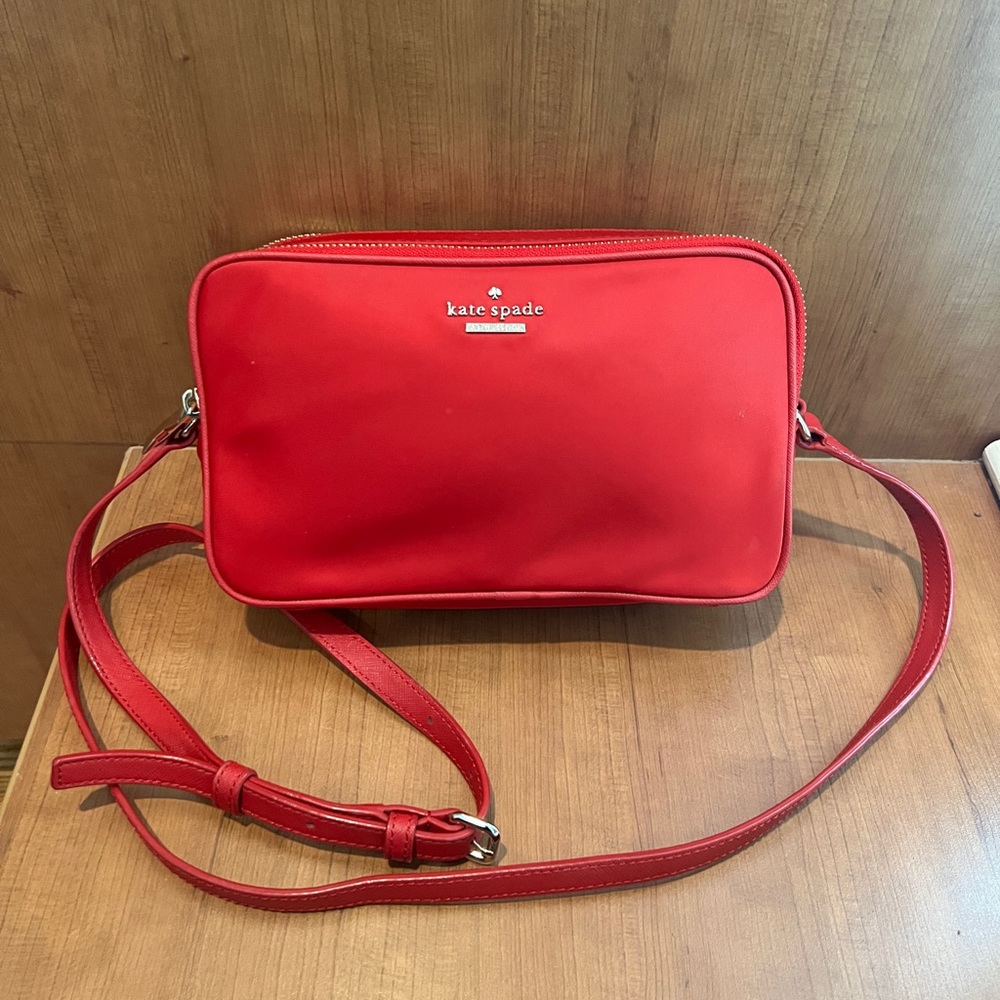 KATE SPADE Nylon Chelsea Red Crossbody